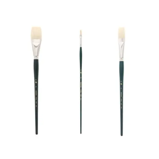 Princeton&trade; Ashley&trade; Natural Bristle Long Handle Flat Brush {1}