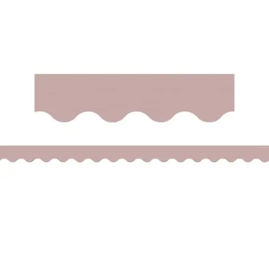 Teacher Created Resources Light Mauve Scalloped Border Trim, 210ft. {3}