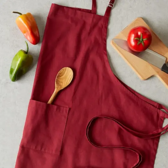 DII&reg; XL Chef Apron Wine {9}