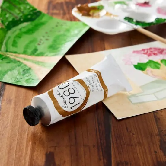 Gamblin 1980 Oil Color, 37mL Raw Sienna {3}