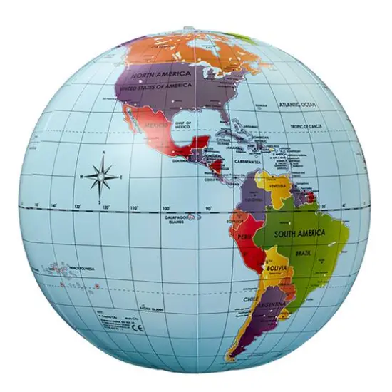 Brainstorm Toys 20" Inflatable Mega Globe {1}