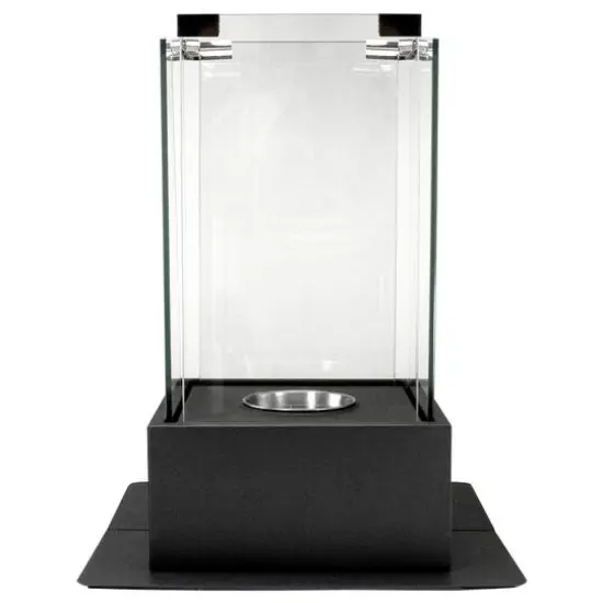 15" Bio Ethanol Ventless Portable Tabletop Fireplace with Flame Guard {4}