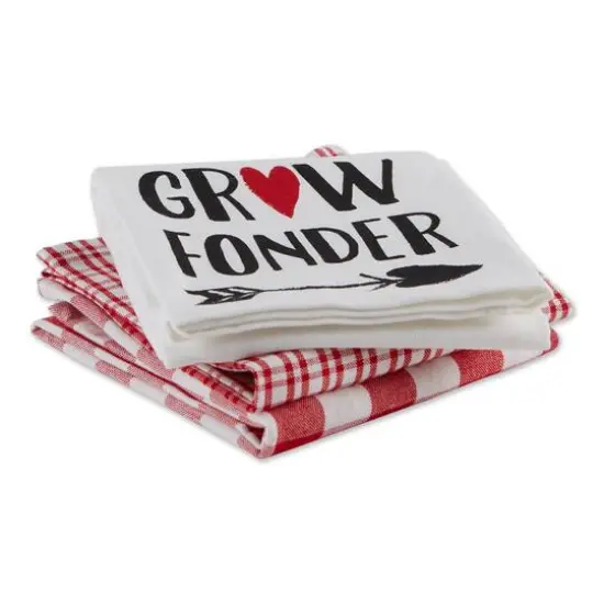 DII&reg; Social Distance Dishtowel Set {4}