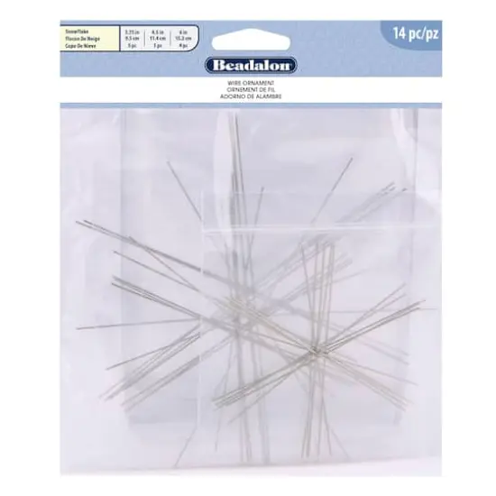 Beadalon&reg; Snowflake Wire Forms {1}