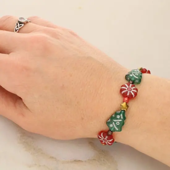 Christmas Cheer Czech Glass Bead Mix by Bead Landing&trade; {5}