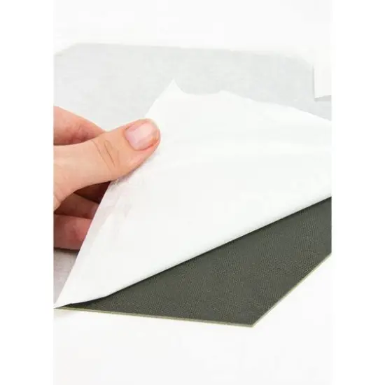 FloorPops Coltrane Peel & Stick Hexagon Floor Tiles {9}