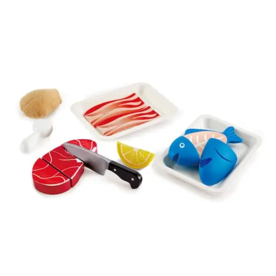 Hape Tasty Proteins Kitchen Food Playset {1}