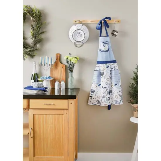 DII&reg; Peace Love and Latkes Printed Apron {10}