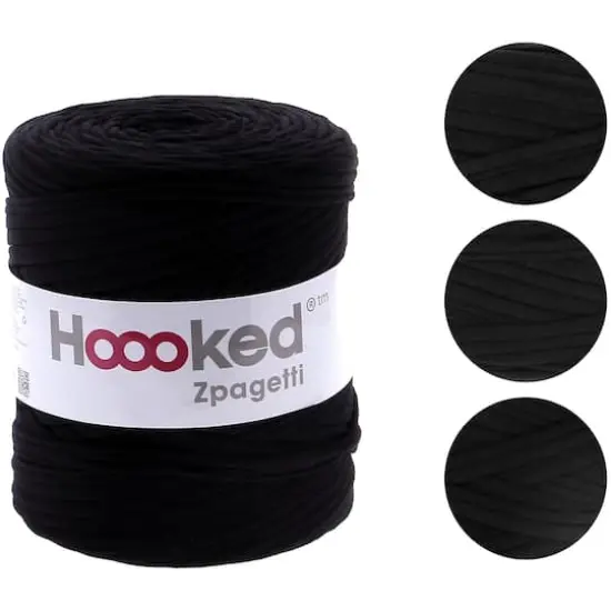 Hoooked Zpagetti Yarn Classic Black {1}