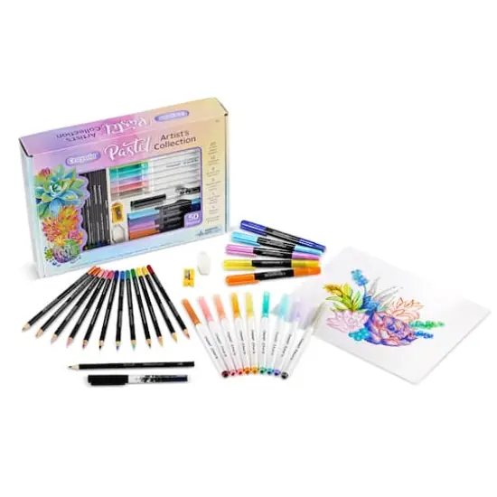Crayola&reg; Pastels Artist's Collection Kit {6}