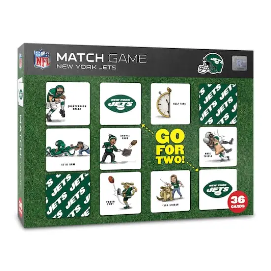 NFL Memory Match Game New York Jets {1}