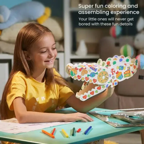 Arteza&reg; Kids 3D Puzzle Alligator {7}