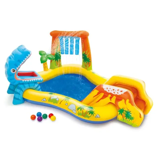 Intex&reg; Dinosaur Inflatable Play Center {1}