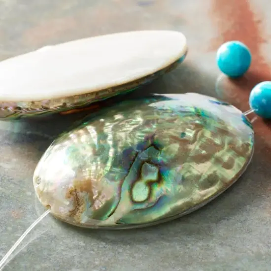 Multicolor Abalone Nugget Beads by Bead Landing&trade; {3}