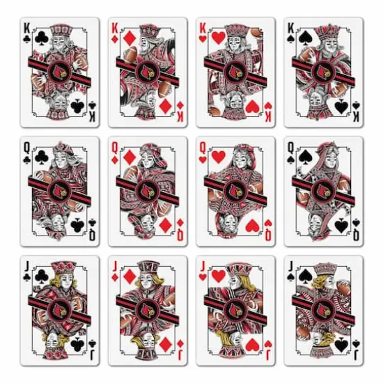 NCAA Classic Series Playing Cards Louisville Cardinals {4}