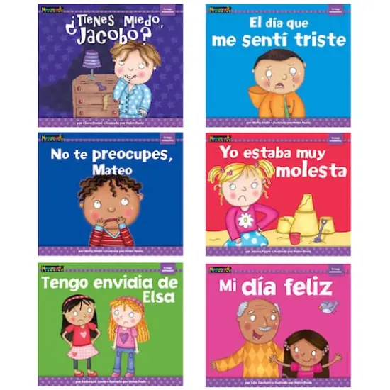 Newmark Learning MySELF Readers: I Have Feelings, Spanish Small Book Set, 6ct. {1}