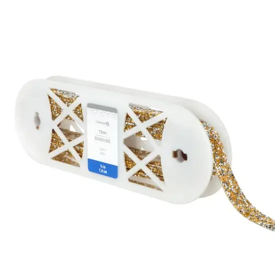 3/4" Diamond Trim by Celebrate It&reg; Fashion Mode Gold {1}