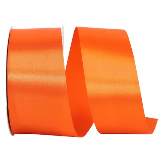 JAM Paper 1.875" x 50yd. Single Face Satin Allure Ribbon Sunrise {1}