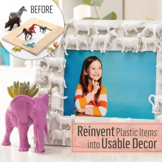 FolkArt&reg; Paint For Plastic&trade; Paint & Brush Kit {6}