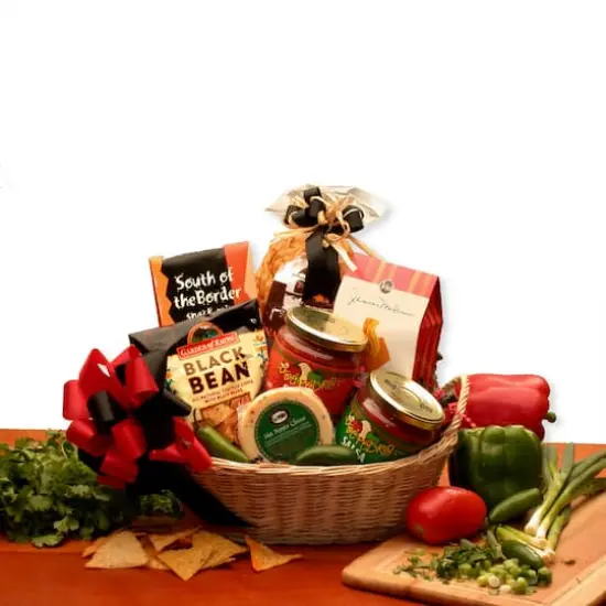 Lets Spice It Up! Salsa Gift Basket {1}