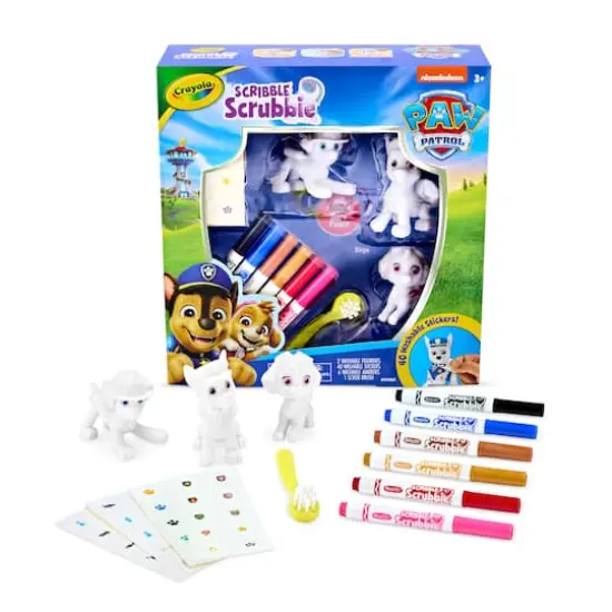 Crayola® Scribble Scrubbie® Pets PAW Patrol™ & Washable Sticker Set, 3ct. {3}