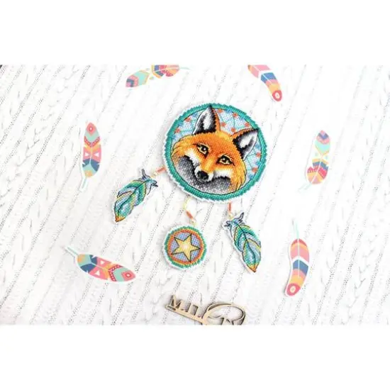 MP Studia Fox Ornament Plastic Canvas Counted Cross Stitch Kit {7}