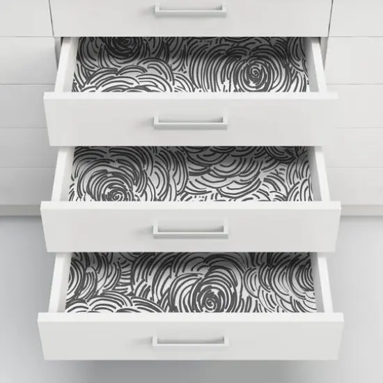 NuWallpaper Black Beauty Peel & Stick Wallpaper {6}