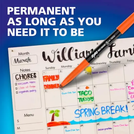 EXPO&reg; 4 Color Fine Tip Wet Erase Markers {4}