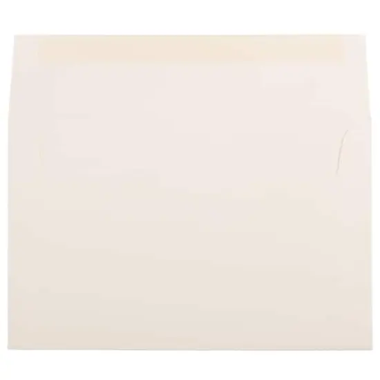 JAM Paper A10 Strathmore Invitation Envelopes, 50ct. Natural White Linen {4}
