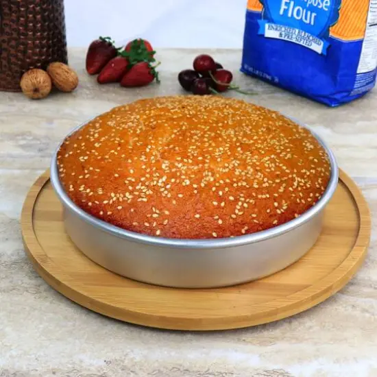 Martha Stewart 9" Aluminum Round Pan {7}