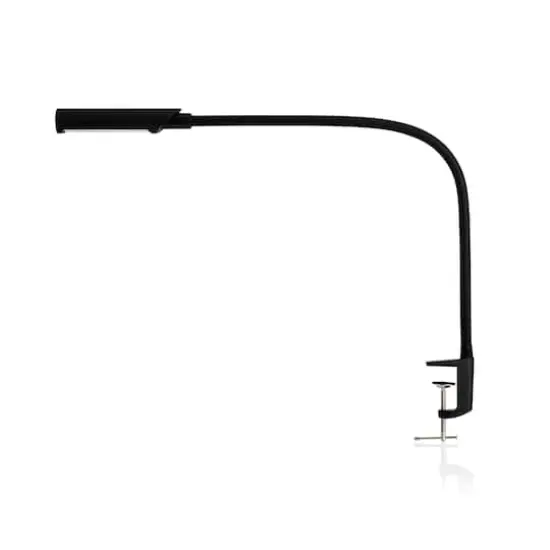 UberLight&trade; Flex 3200TL Black LED Task Light Lamp with Clamp {5}