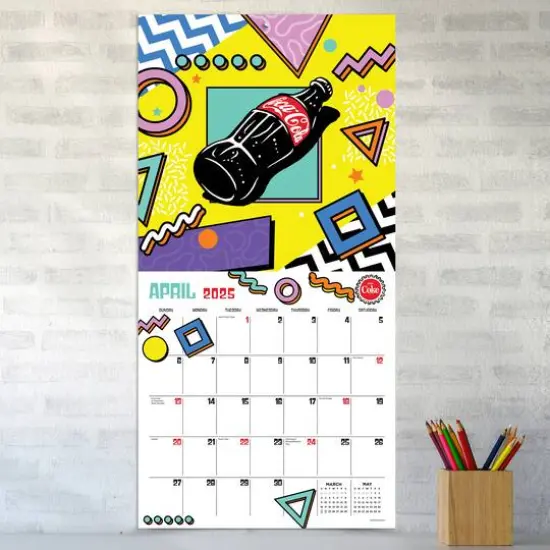 TF Publishing 2025 Coca-Cola: Retro & Refreshed! Wall Calendar {5}