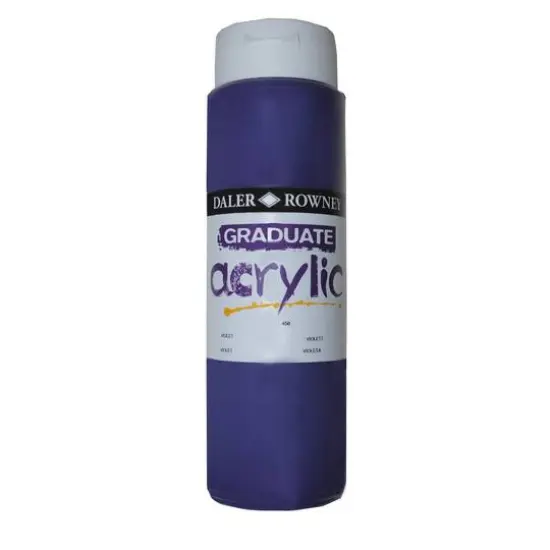 Daler-Rowney&reg; Graduate Acrylic, 500mL Violet {1}