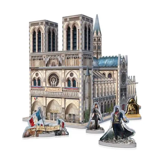 Assassin's Creed Unity - Notre-Dame 3D Puzzle: 860 Pcs {6}