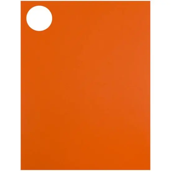 JAM Paper Orange Mailing Address Label Combo Set {6}