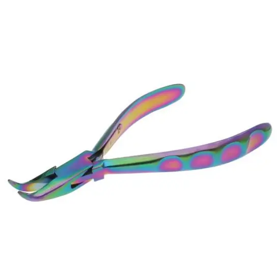 The Beadsmith&reg; Chroma Series Bent Chain Nose Plier {3}