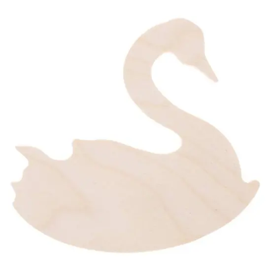 Leisure Arts&reg; 6" Rocking Swan Wood Shape {3}