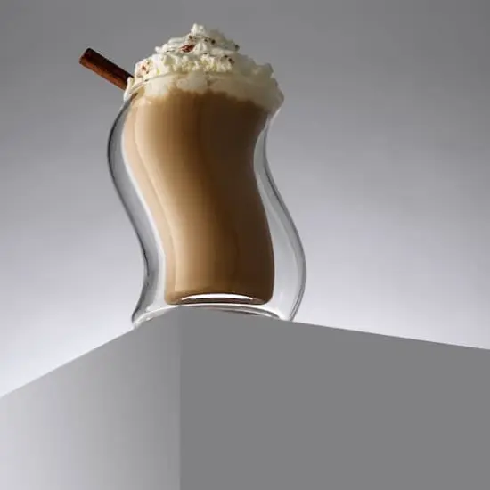 JoyJolt&reg; 13.5oz. Pivot Double Wall Coffee Glasses, 4ct. {6}