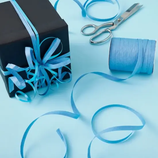 75yd. Raffia Ribbon by Celebrate It&trade; Royal {3}