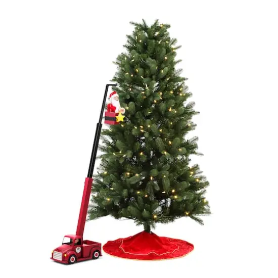 Animated Santa's Cherry Picker {4}