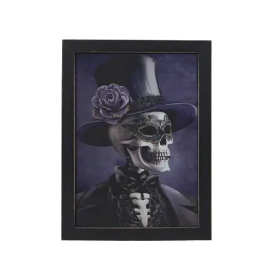 Assorted 8" Elegant Masked Skeleton Portrait Tabletop D&eacute;cor, 1pc. by Ashland&reg; {4}