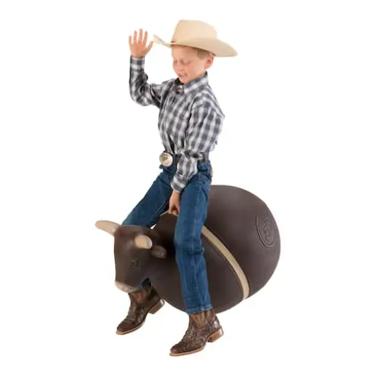 Big Country Toys Bouncy Bull Rodeo Ball Ride-On Toy {3}