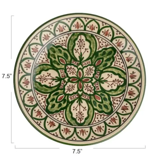 Hello Honey&reg; 7.5" Botanical Bliss Stoneware Plates, 4ct. {7}