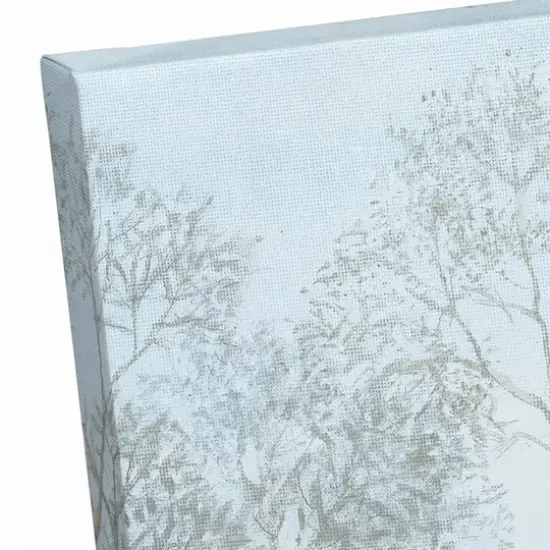 Doe Walking In The Snow 30x40 Canvas Wall Art {4}