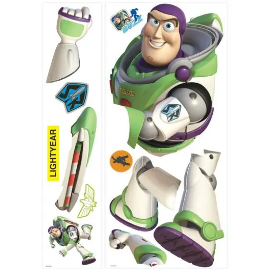 RoomMates Toy Story Buzz Peel & Stick Wall Decal {3}