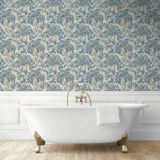 Surface Style Forest & the Trees Peel & Stick Wallpaper Delft {4}