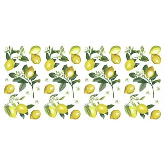RoomMates Lemon Peel & Stick Giant Wall Decals {1}