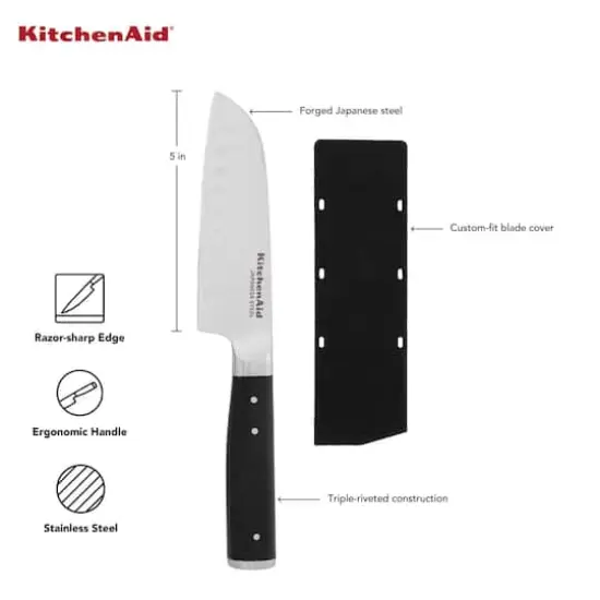 KitchenAid Gourmet 5" Santoku with Sheath {6}