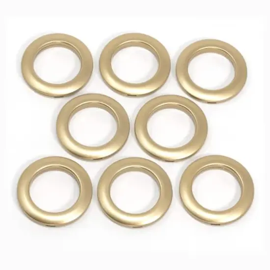 Dritz&reg; Home 1.562" Curtain Grommets, 8ct. Gold {4}