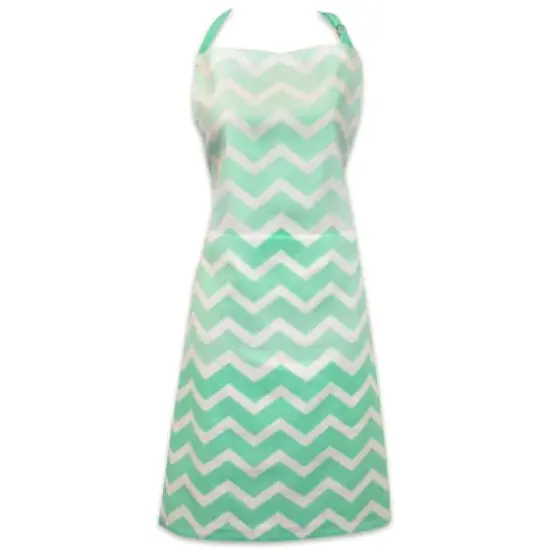 DII&reg; Chevron Apron Aqua {1}